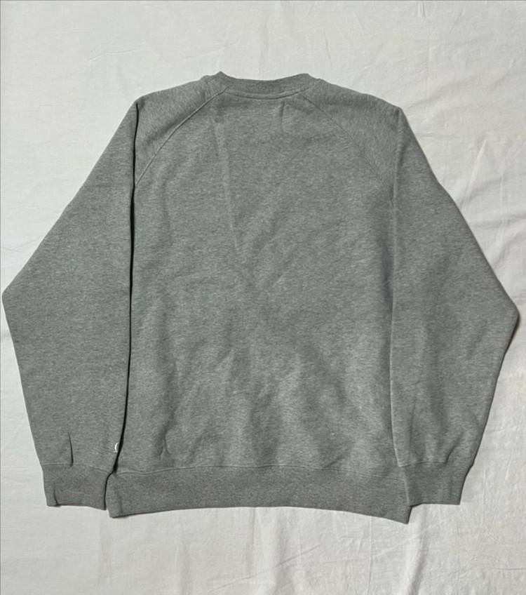 L) 커버낫 스몰 로고 맨투맨 그레이--1