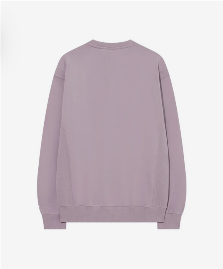 [새상품] L) 커버낫 시그니처 심볼 맨투맨 퍼플--3