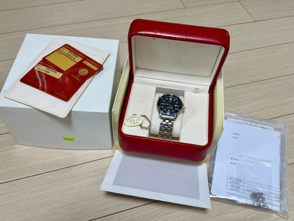 오메가 씨마스터 300 2541.80 (풀박,오버홀O)--4