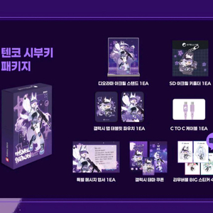 스텔라이브 갤럭시 스토어 텐코 시부키 패키지