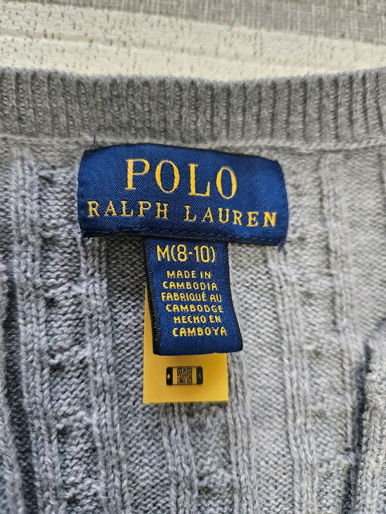 폴로 여아 가디건--6