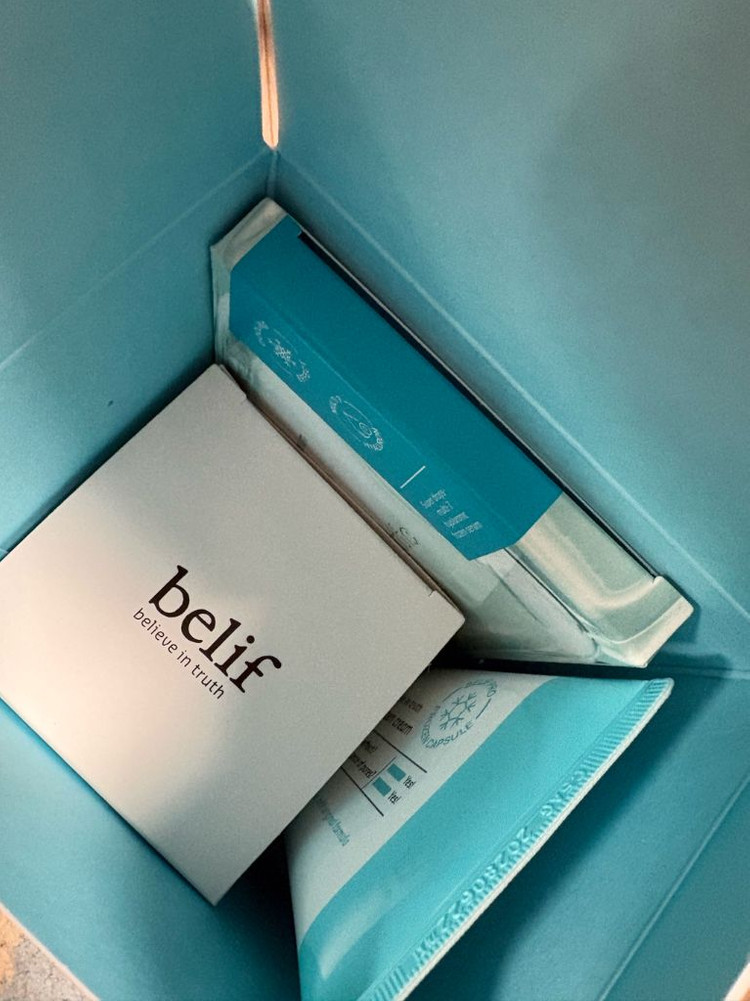 빌리프 아쿠아 밤 프로즌 크림 스페셜 세트--2