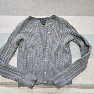 폴로 여아 가디건