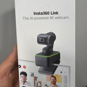 <판매> 인스타360 링크 웹캠 Insta360 Link 4K Webcam 미개봉
