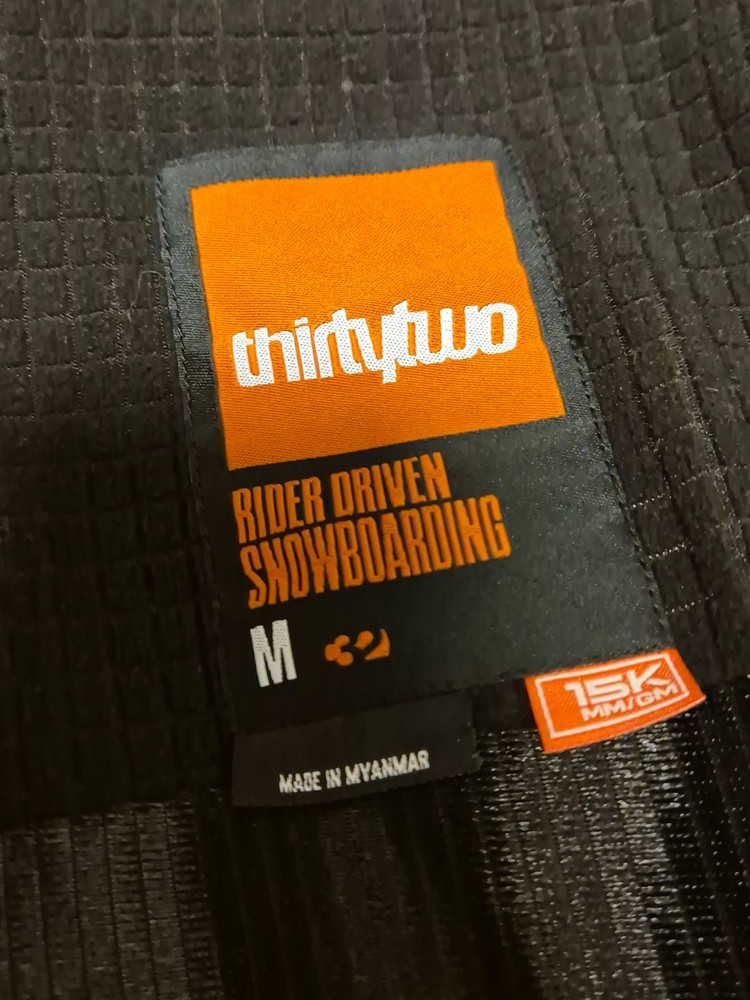 써리투 스노우보드 자켓 블랙 카키 M사이즈 팝니다--2