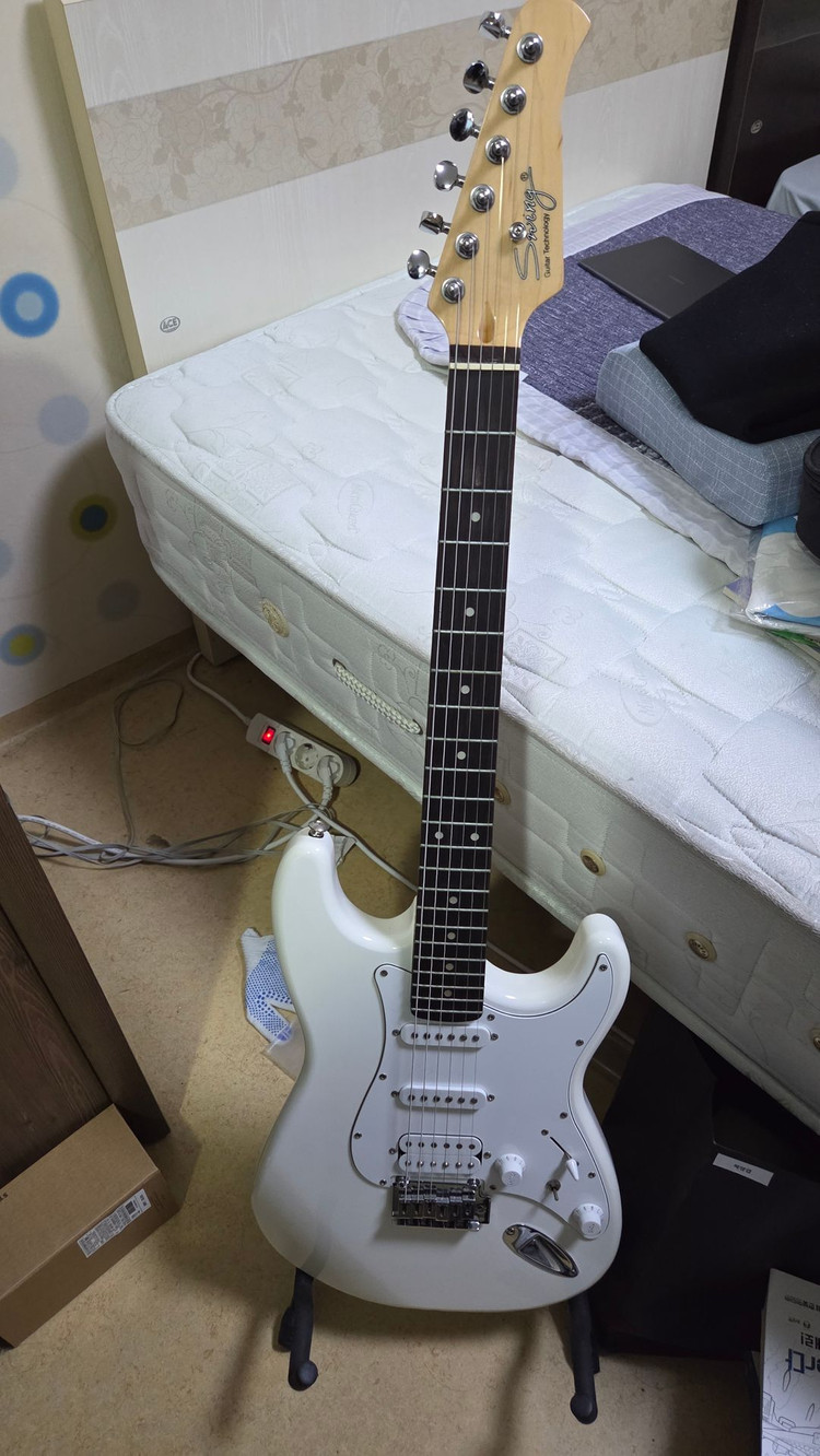 일렉기타 + 기타가방 세트--1