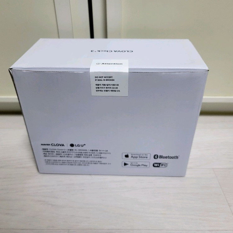 네이버 미개봉 클로바클락3 새제품 AI 인공지능 스피커 이미지