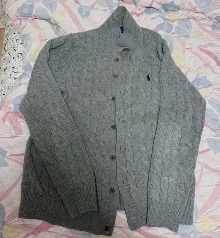 폴로 랄프로렌 케이블니트 코튼가디건 M--1