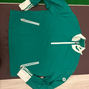 G/FORE 여성용 쿼터 집업 방풍 아노락 S