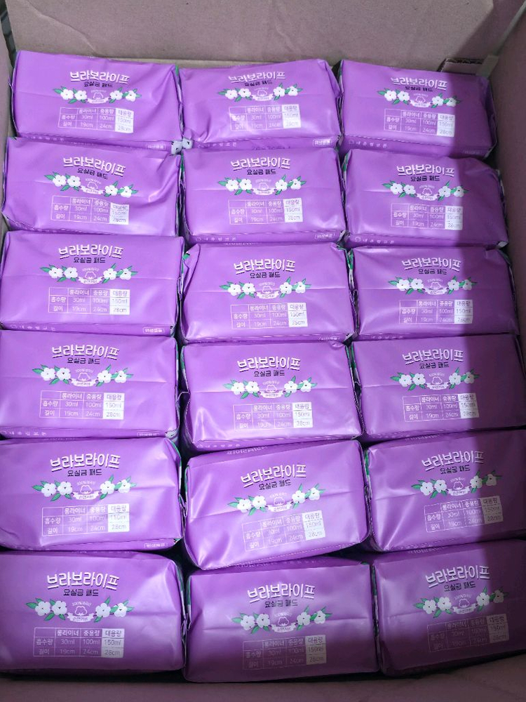 브라보라이프 요실금 패드 대용량 150ml 6개입 36팩 이미지