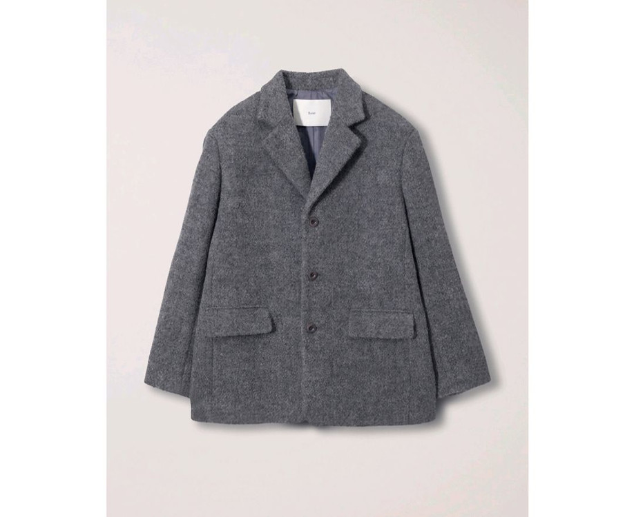 25FW 던스트3 BUTTON BOUCLE WOOL JACKET 자켓--2
