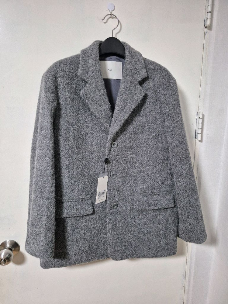 25FW 던스트3 BUTTON BOUCLE WOOL JACKET 자켓--4