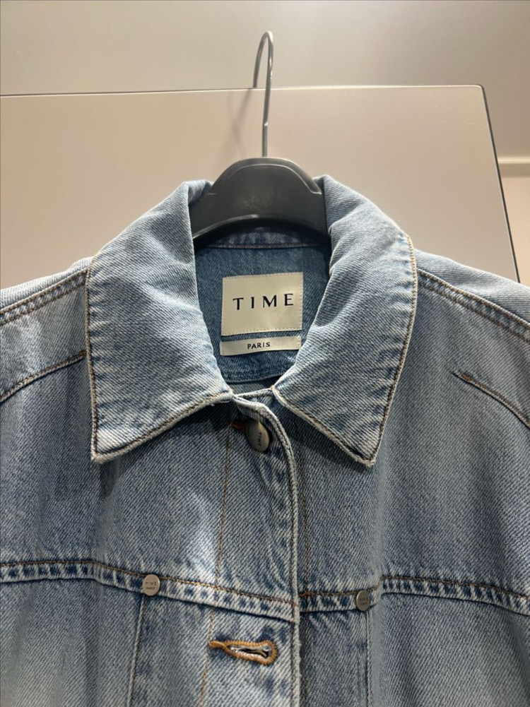 25 타임 크롭 데님 크롭 자켓--3