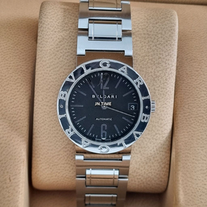 불가리 불가리 검판 구형 33mm 오토 여성용 BB33SS(오버홀 완료)