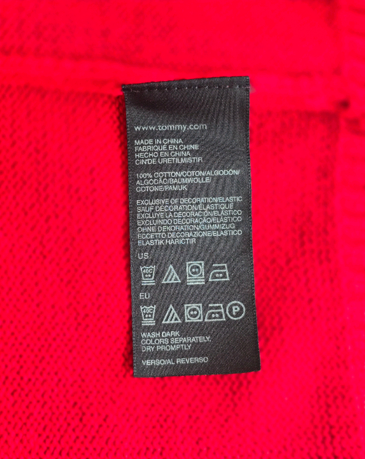 타미힐피거 키즈 라운드넥 니트 스웨터 4T--9