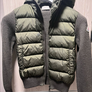 몽클레어 키즈 니트 패딩 12y 150