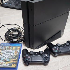 소니 PS4 본체 듀얼쇼크4 2개 블랙 (플스4) 이미지