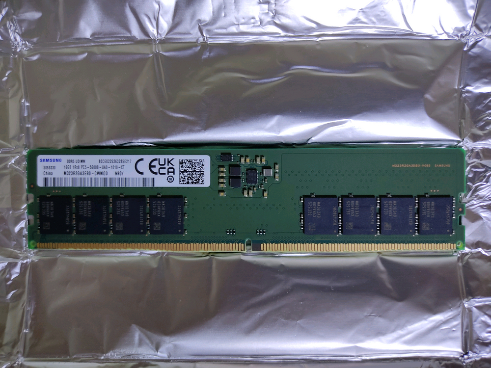 삼성 DDR5 PC5-44800 5600MHz 16GB PC용 메모리 새제품 팝니다--0