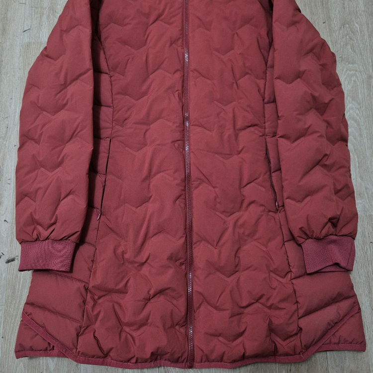 MESENSE 미센스 여성 덕다운 후드 경량 롱패딩 L(100) 이미지