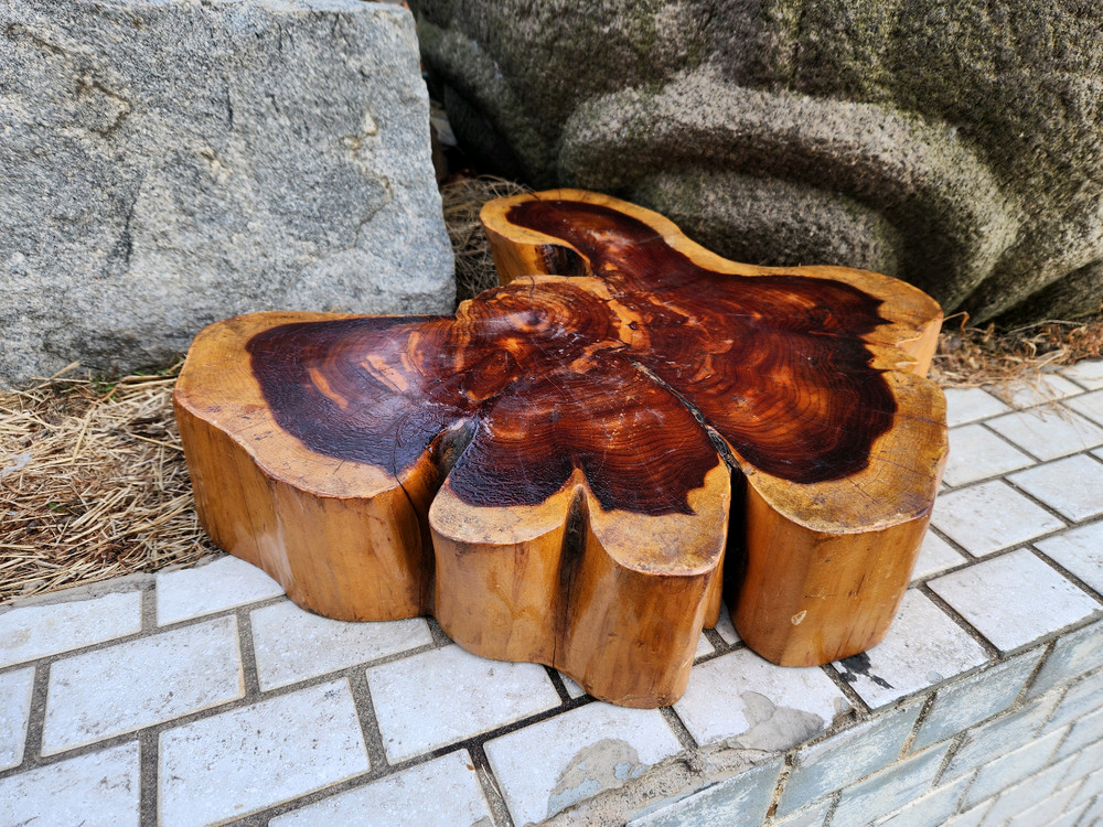 고목재 대추나무 //지판.좌대.좌탁.테이블--2