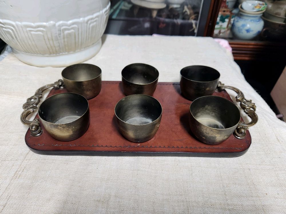 엔틱 컨디먼트 서버(Condiment Server).식재료 서빙 세트--0