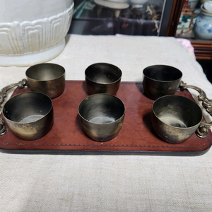 엔틱 컨디먼트 서버(Condiment Server).식재료 서빙 세트