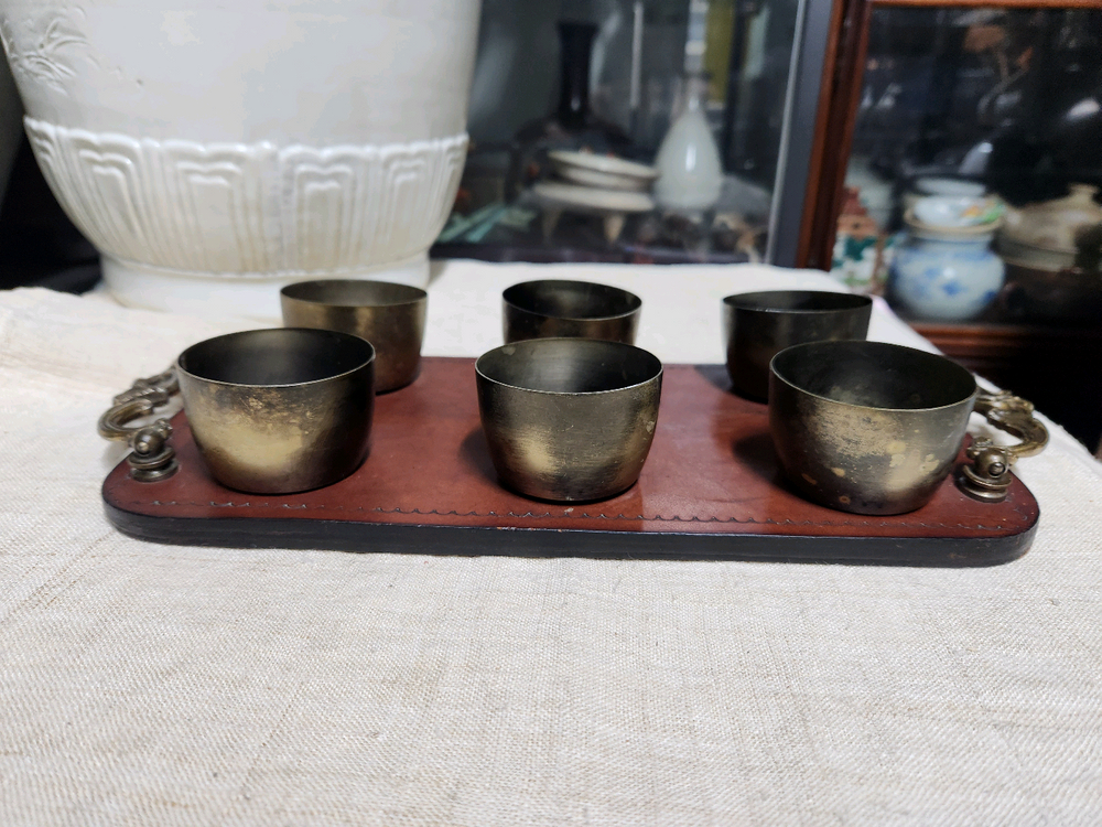 엔틱 컨디먼트 서버(Condiment Server).식재료 서빙 세트--1