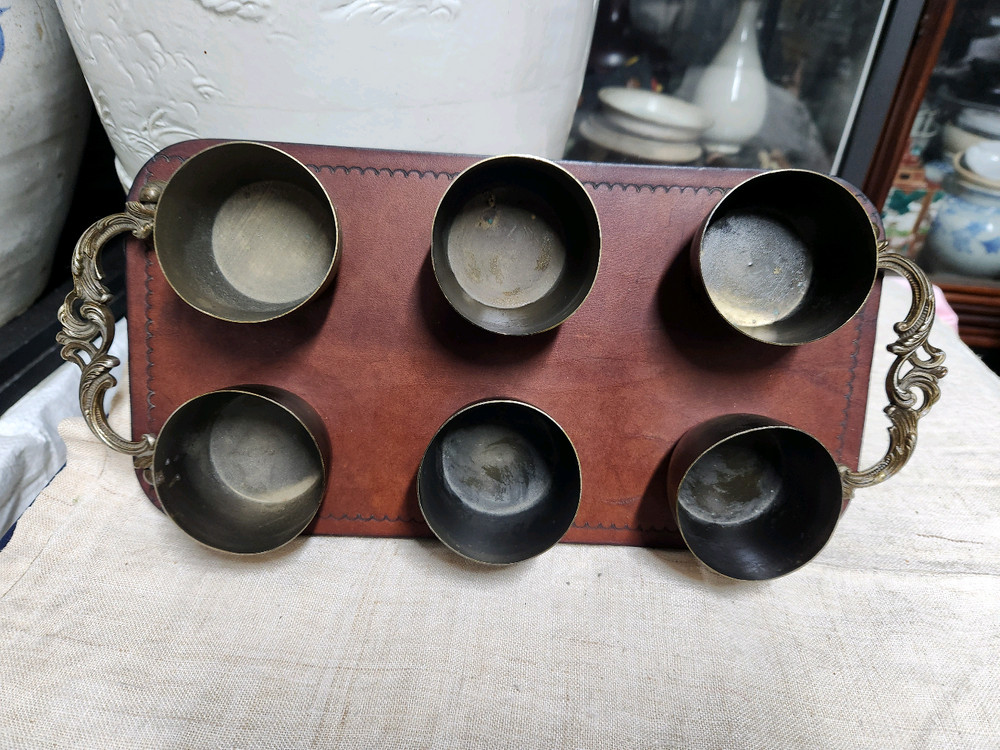 엔틱 컨디먼트 서버(Condiment Server).식재료 서빙 세트--4