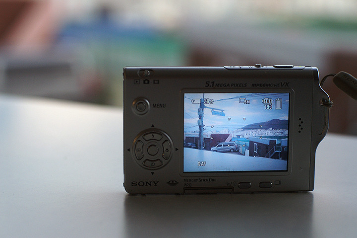 소니 사이버샷 DSC-T7 레트로디카 팝니다(수중촬영방수팩포함)--6