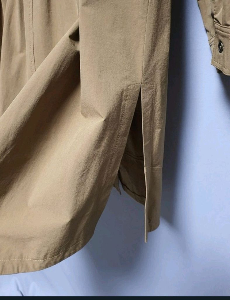 ab.f.z))소매롤업 롱 블라우스,롱자켓(66이하권장)/3천원 이미지