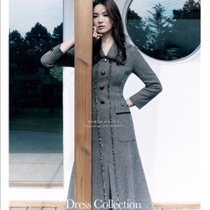 미샤 michaa 캐시미어 하운드투스 페미닌 원피스 55