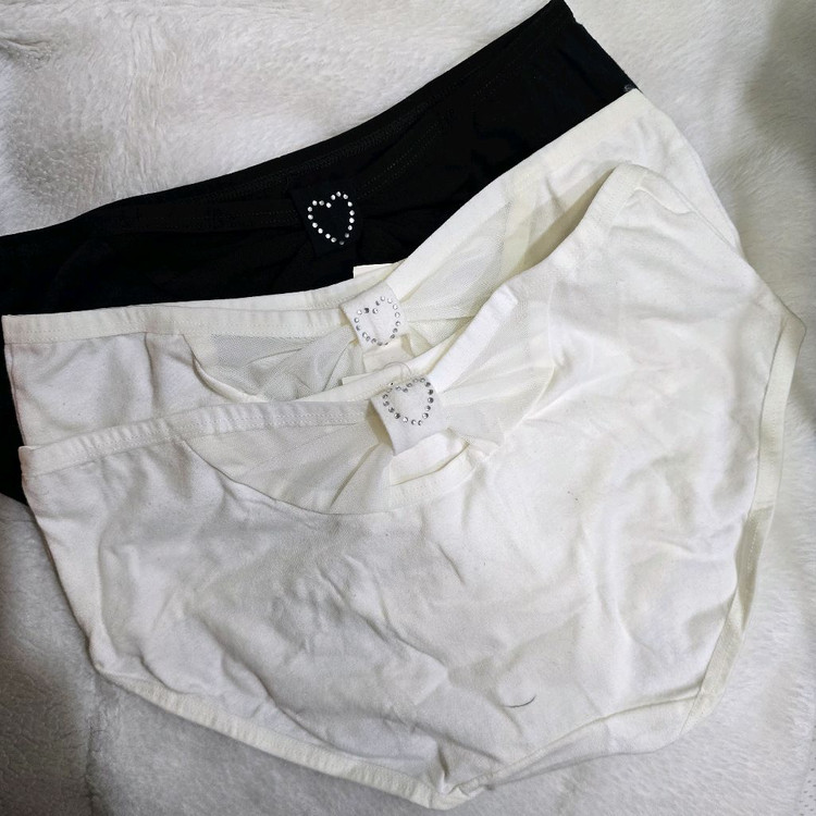패션 면팬티 90사이즈 3장 묶음 판매 여성면팬티 이미지