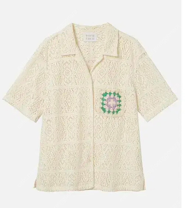 보카바카 레이스 셔츠 가디건 Avery Half Sleeve Shirt 이미지