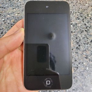 애플 아이팟터치 4세대 블랙 색상 부품용 이미지