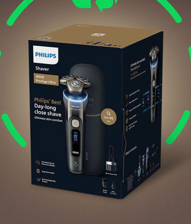 필립스 전기면도기 i9000 프레스티지 울트라 최신형 풀세트--1