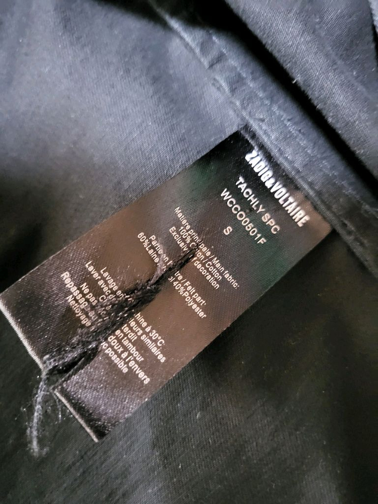 쟈딕앤볼테르 밀리터리 쟈켓--4