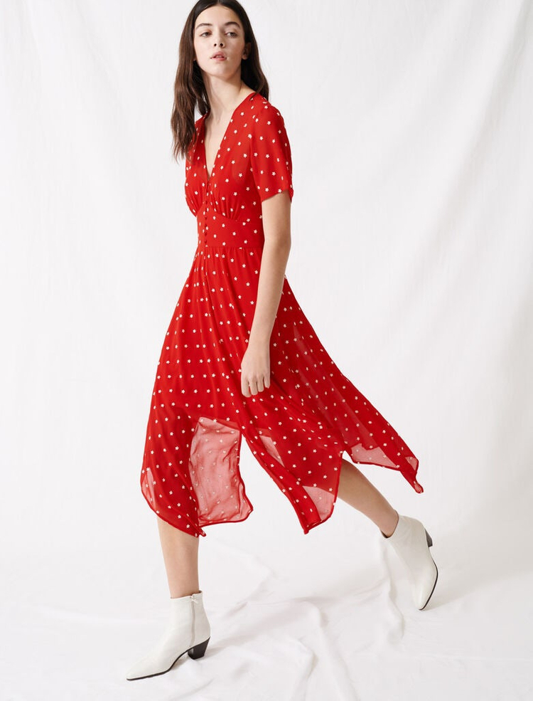 MAJE 마쥬 이너 롱 드레스 원피스 36--1