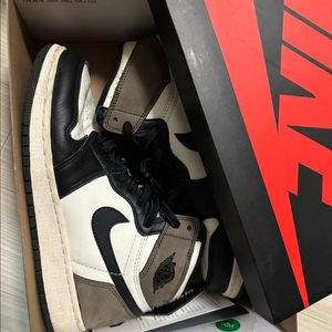 나이키 조던 1 레트로 하이 og 블랙 모카 (다크모카) 240