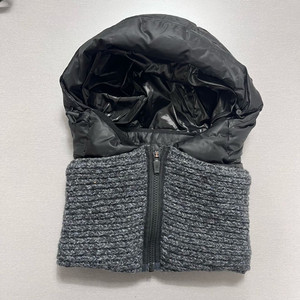 [한섬] 랑방 스포츠 울 니트 패딩 모자