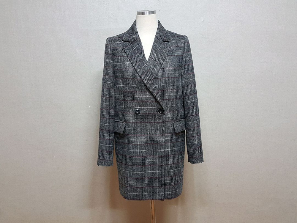 정품)클릭앤퍼니 박시 여성 춘추 롱자켓 55-66 새것수준--3