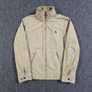 폴로 랄프로렌 베이지 폴리쉘 페리 자켓