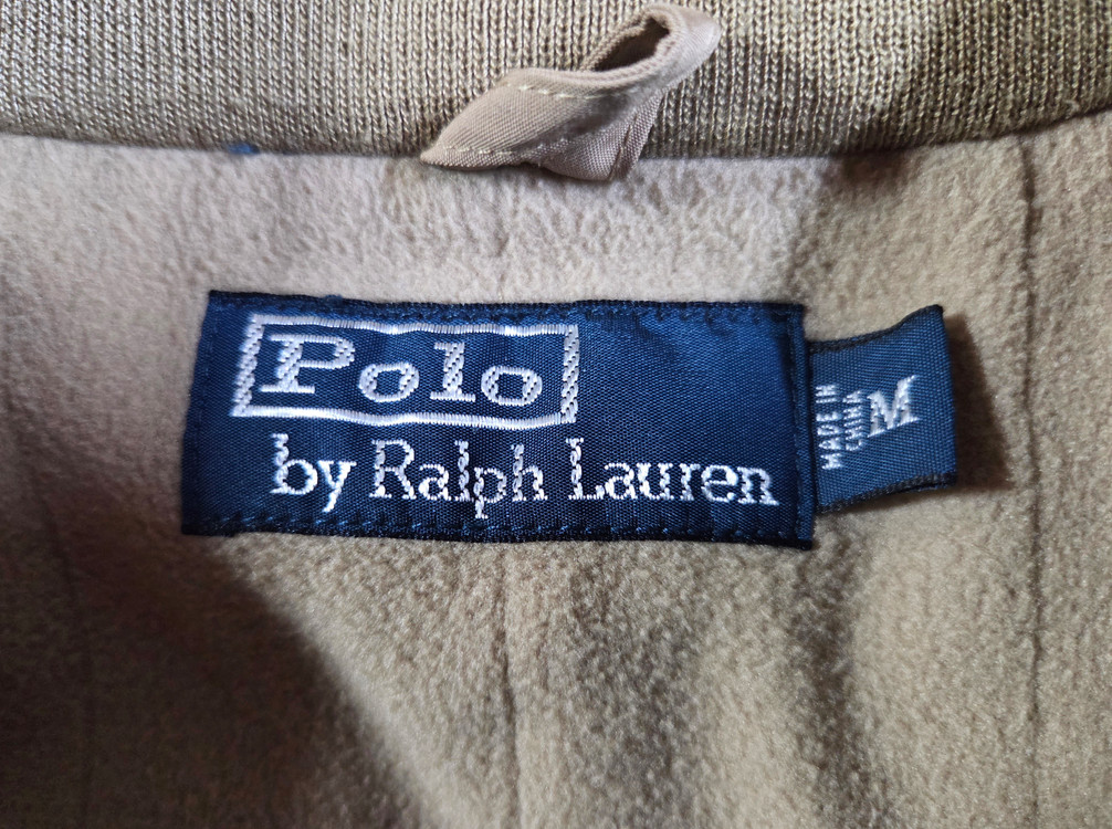 폴로 랄프로렌 베이지 폴리쉘 페리 자켓--4