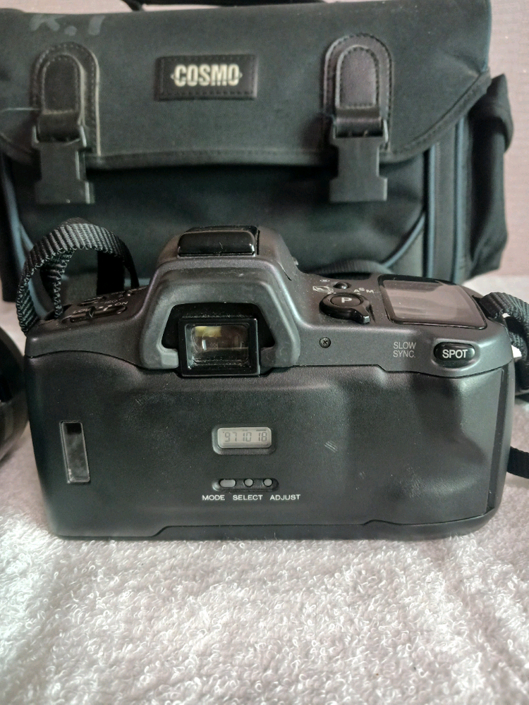 미놀타 303si SUPER 아날로그 필름 카메라+렌즈 가방--2