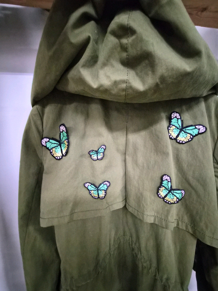 에고이스트 입체자수 사파리 야상--14