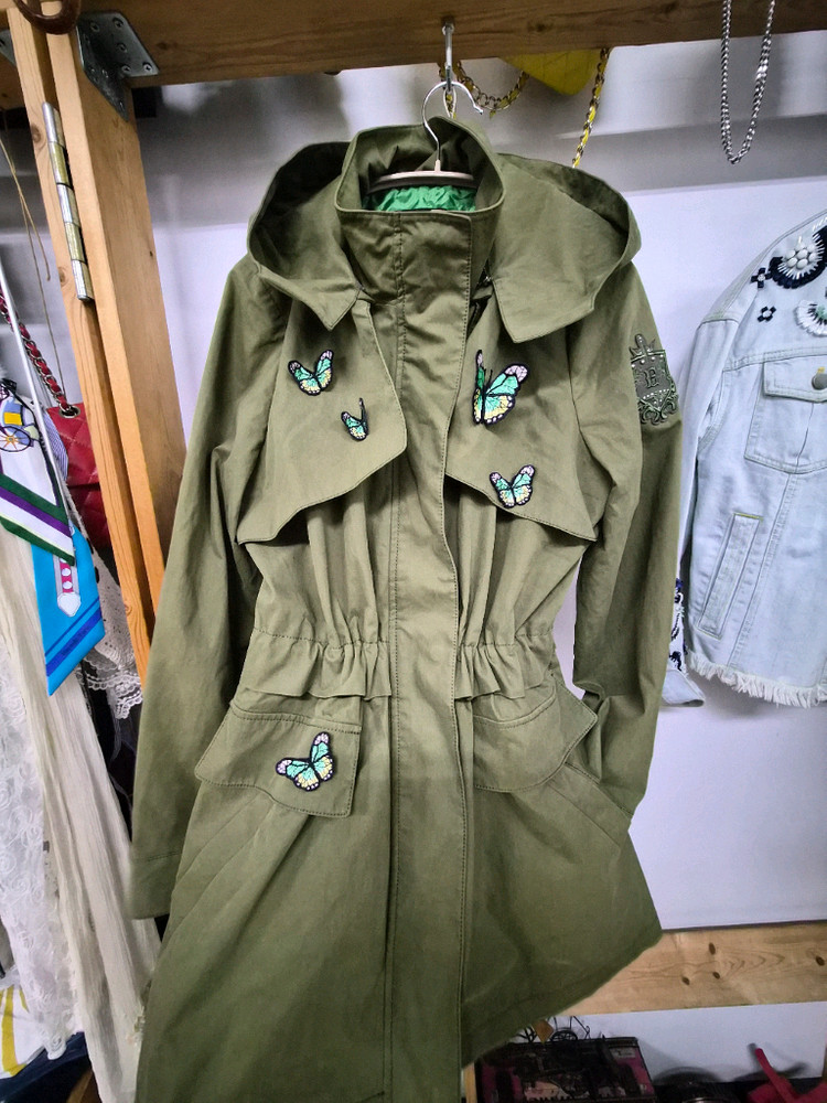 에고이스트 입체자수 사파리 야상--4