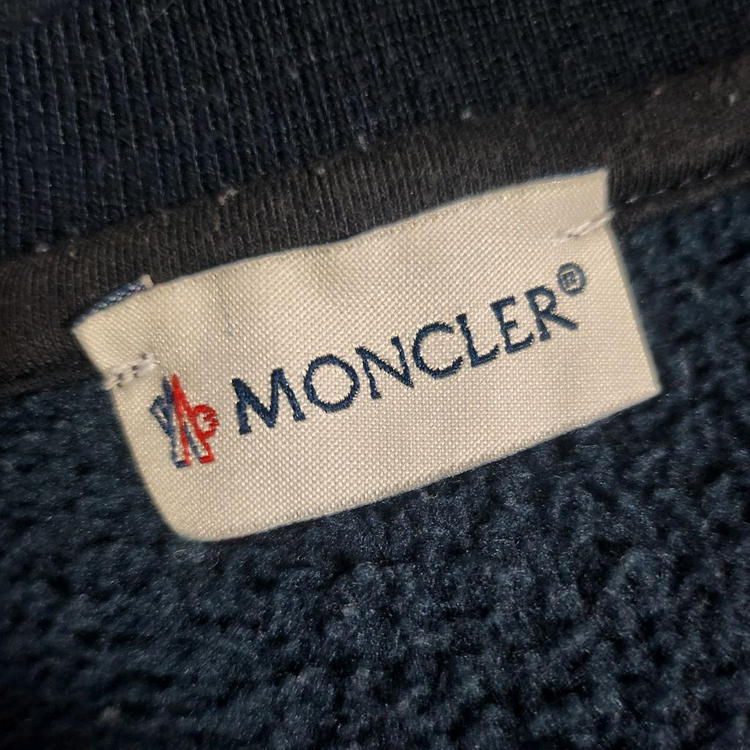 [정품] XL / 몽클레어 카라비너 자수 로고 맨투맨--3