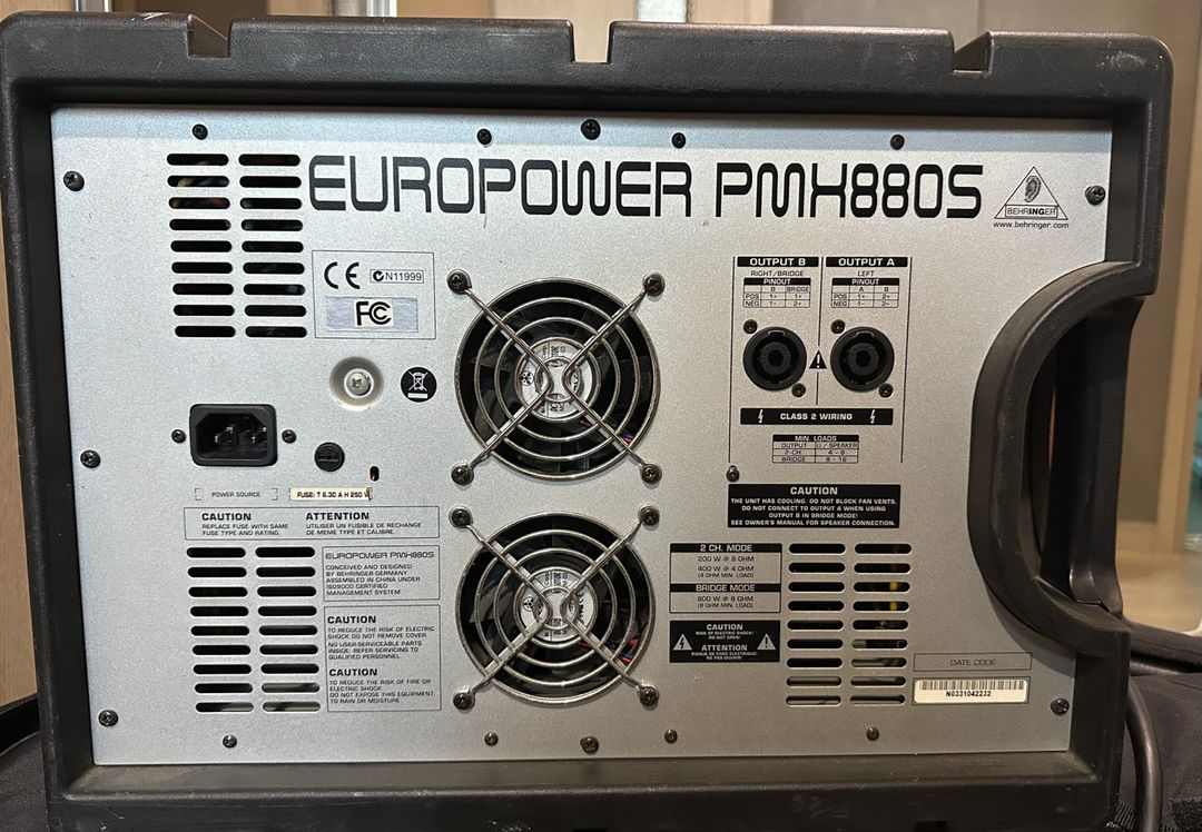 베링거 PMH880S 파워드 믹서--1