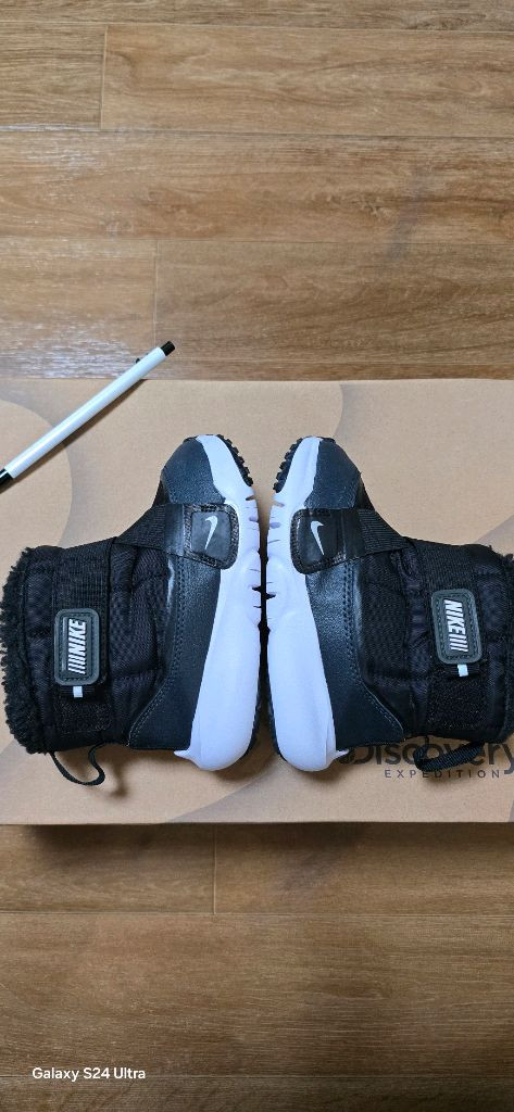 키즈 140-145) 나이키 키즈 부츠, 아동 방한화 / 나이키 플렉스 어드밴스 부츠, 눈썰매 스키장 이미지