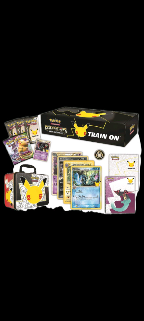 포켓몬카드 북미 영문판 25주년 기념 프라임 컬렉션 미개봉 1박스 이미지