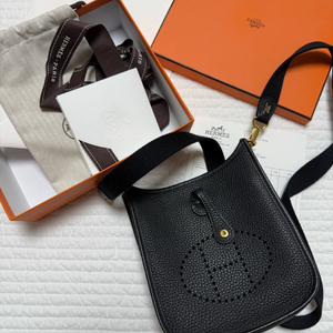 에르메스 에블린 미니 블랙 풀박스 이미지